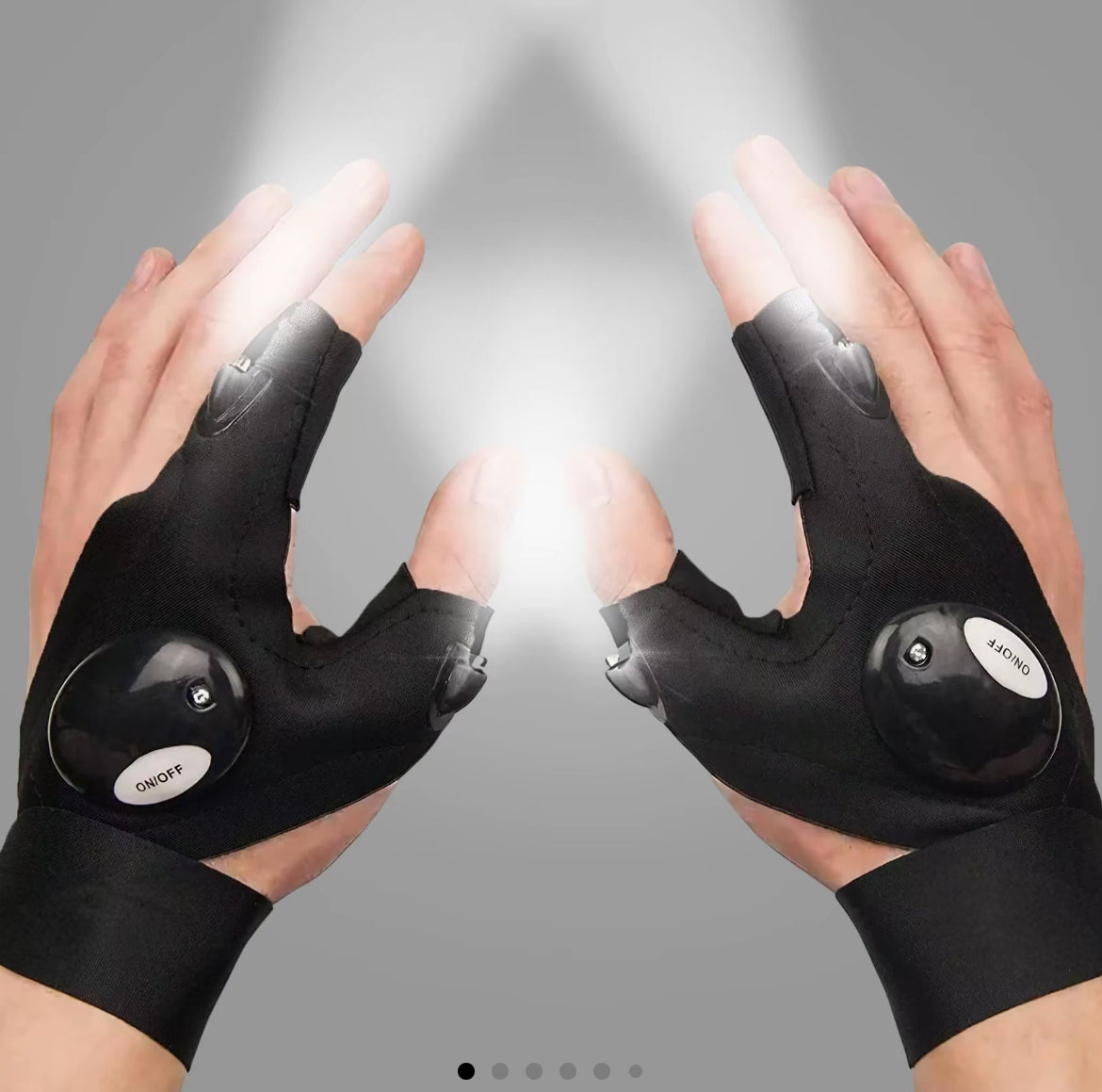 Guantes con Luces de Dedo DROP Tactical